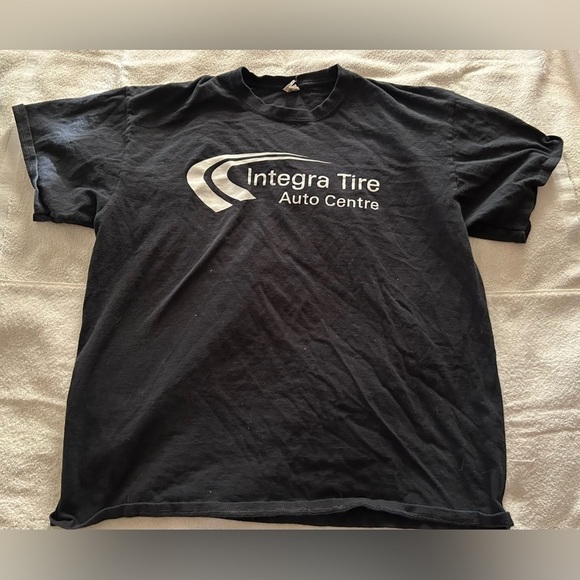 Black T-Shirt for Men Integra Tire graphic tee - Picture 4 of 4